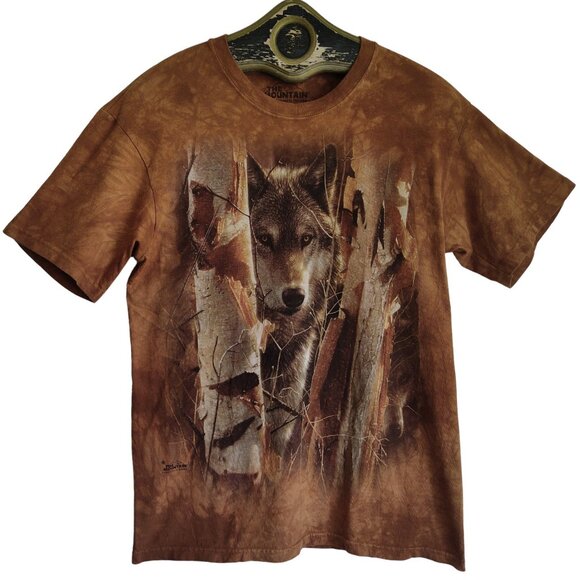The Mountain Wolf Woods Rocky Mountain National Park T Shirt S 2011 Colin Bogle - Picture 1 of 5